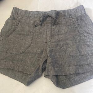 Athleta linen shorts